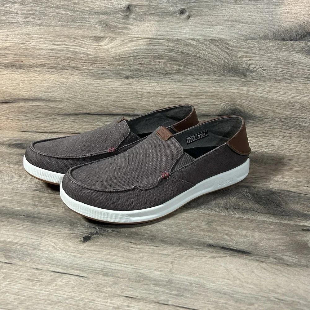 Kuru Pace Mens Size 9.5 Casual Classic Outdoor Slip On Loafers Shoes- Worn Once